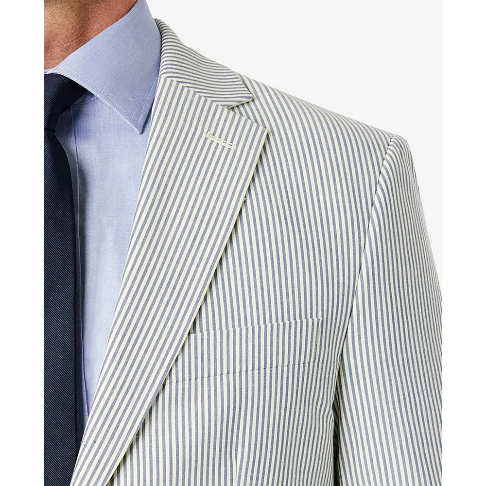 商品Ralph Lauren|Men's UltraFlex Classic-Fit seersucker Cotton Sport Coat,价格¥526,第3张图片详细描述