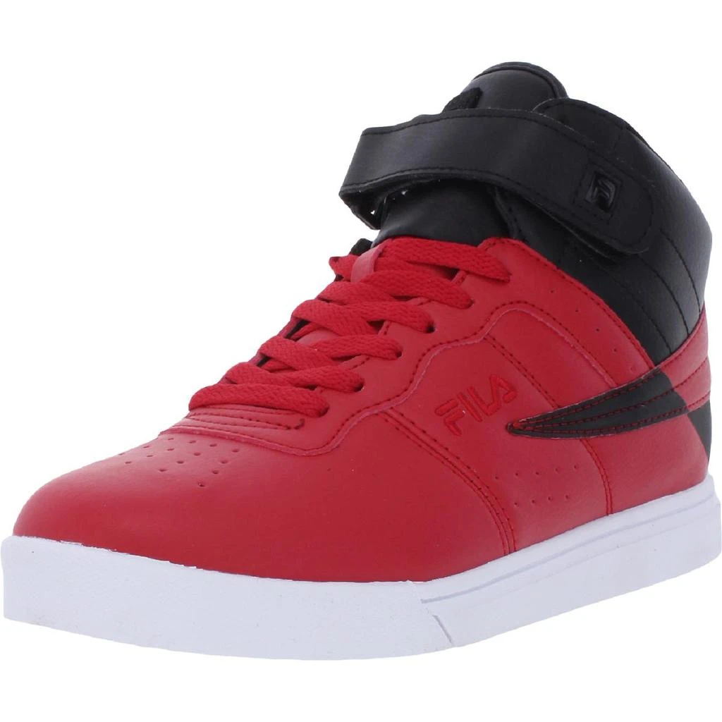 商品Fila|Fila Boys Vulc 13 Harlay Faux Leather High-Top Fashion Sneakers,价格¥124,第1张图片