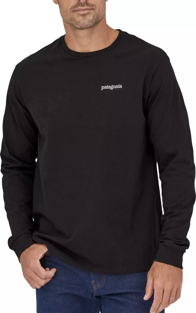 商品 Patagonia Men's Fitz Roy Horizons Responsibili-Tee Long Sleeve Graphic T-Shirt 图