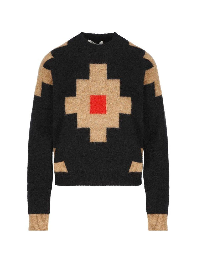 商品Max Mara|Max Mara Inlaid Geometric Pattern Jumper,价格¥3573,第1张图片