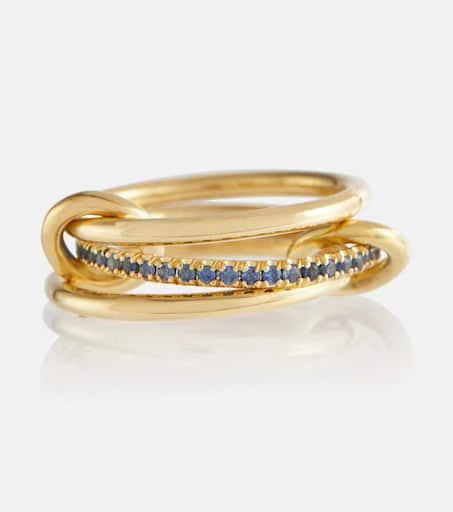 商品Spinelli Kilcollin|Sonny 18kt yellow gold and sapphire ring,价格¥34556,第1张图片