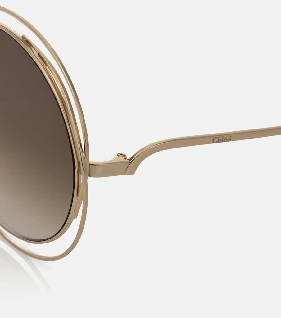 商品Chloé|Carlina round sunglasses,价格¥3022,第2张图片详细描述
