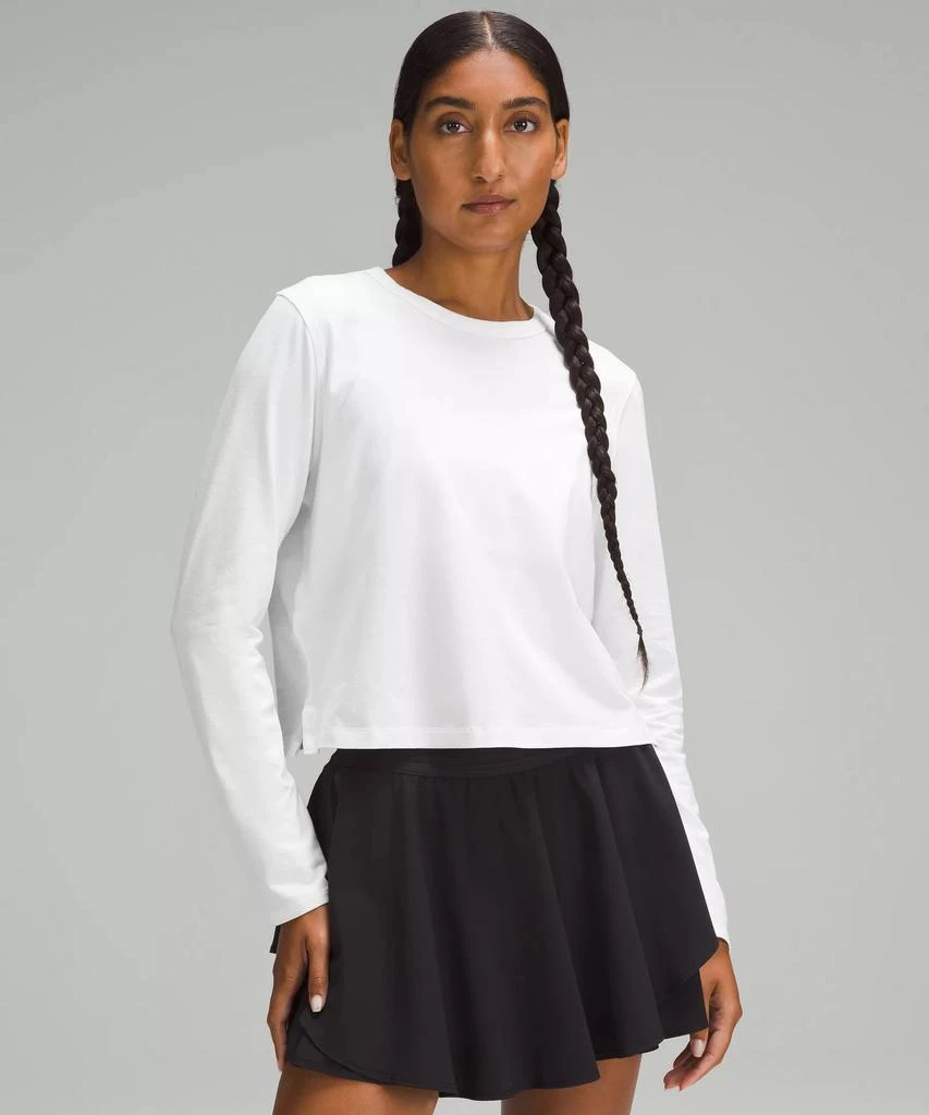 商品Lululemon|Classic-Fit Cotton-Blend Long-Sleeve Shirt,价格¥324,第3张图片详细描述