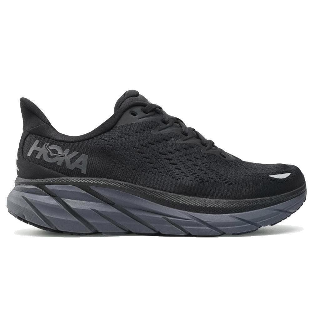 商品Hoka One One|男款 Clifton 8 越野跑鞋 黑色,价格¥1086,第1张图片