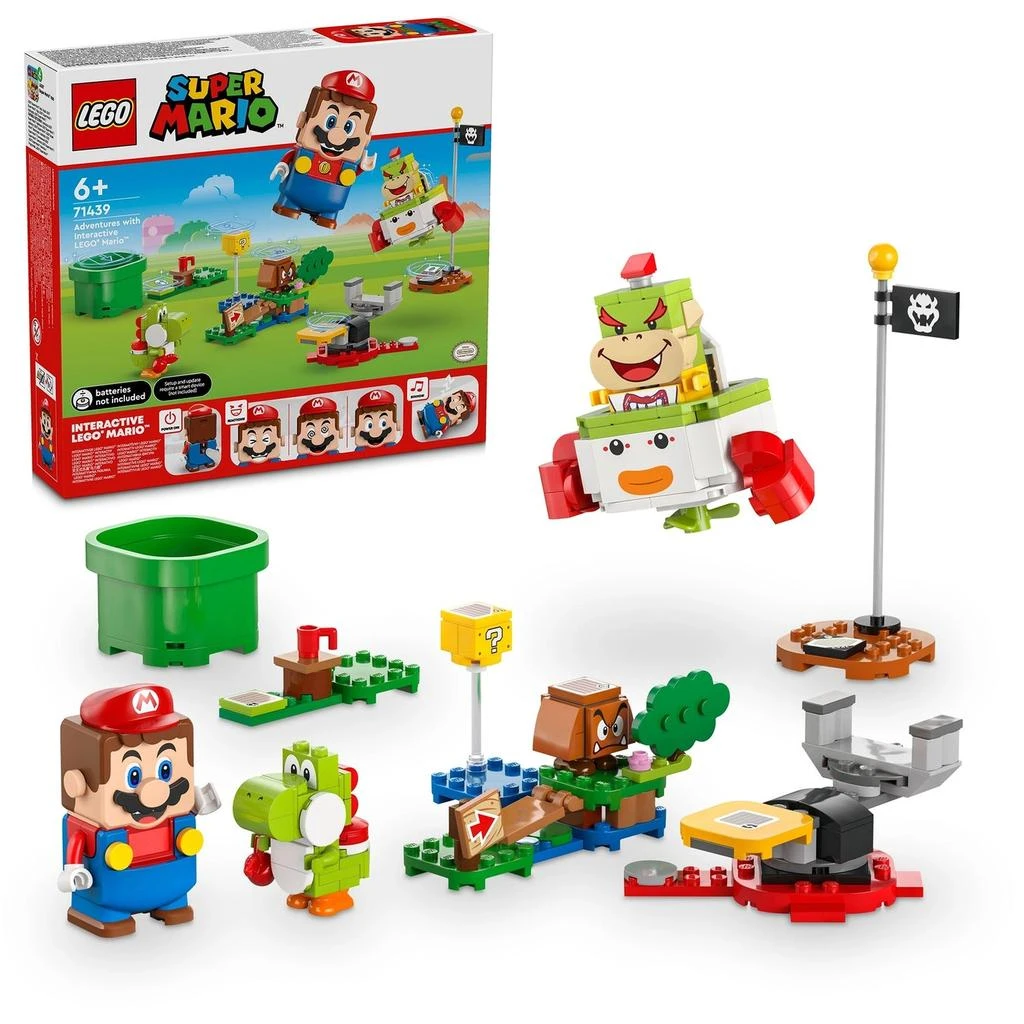 商品LEGO|LEGO Super Mario Adventures with Interactive LEGO Mario 71439,价格¥511,第1张图片