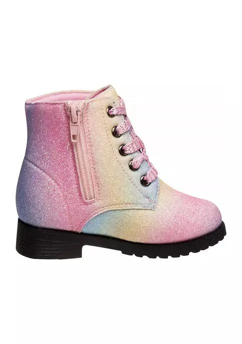 商品Kensie|Girl Youth Girls Combat Boots,价格¥284,第2张图片详细描述