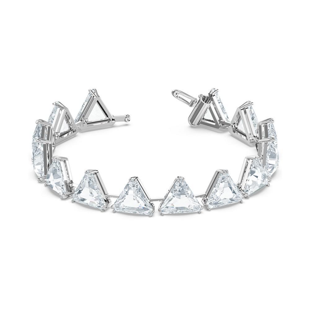 商品Swarovski|Silver-Tone Triangle-Crystal Flex Bracelet,价格¥1447,第5张图片详细描述