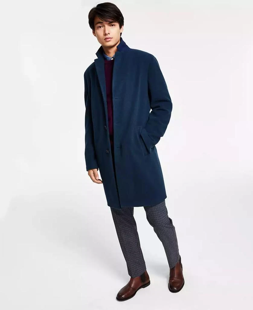 商品Tommy Hilfiger|Tommy Hilfiger 男士羊绒大衣,价格¥884,第1张图片