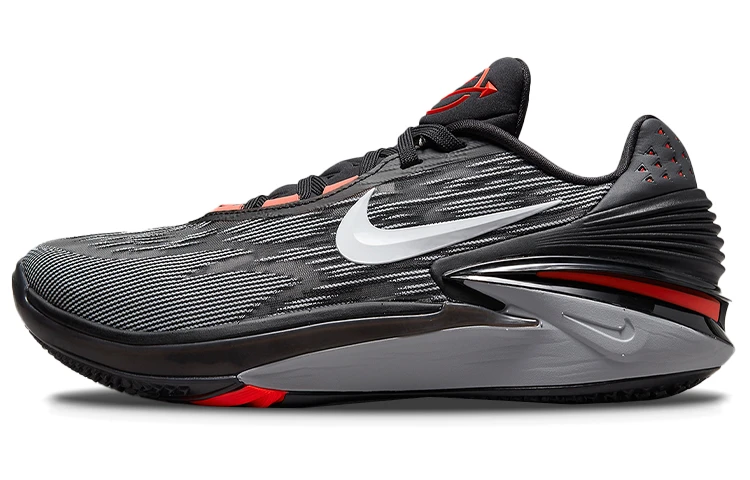商品[国内直发] NIKE|Air Zoom G.T. Cut 2 EP 时尚舒适 低帮 实战篮球鞋 男女同款 黑红 国内版,价格¥972,第1张图片