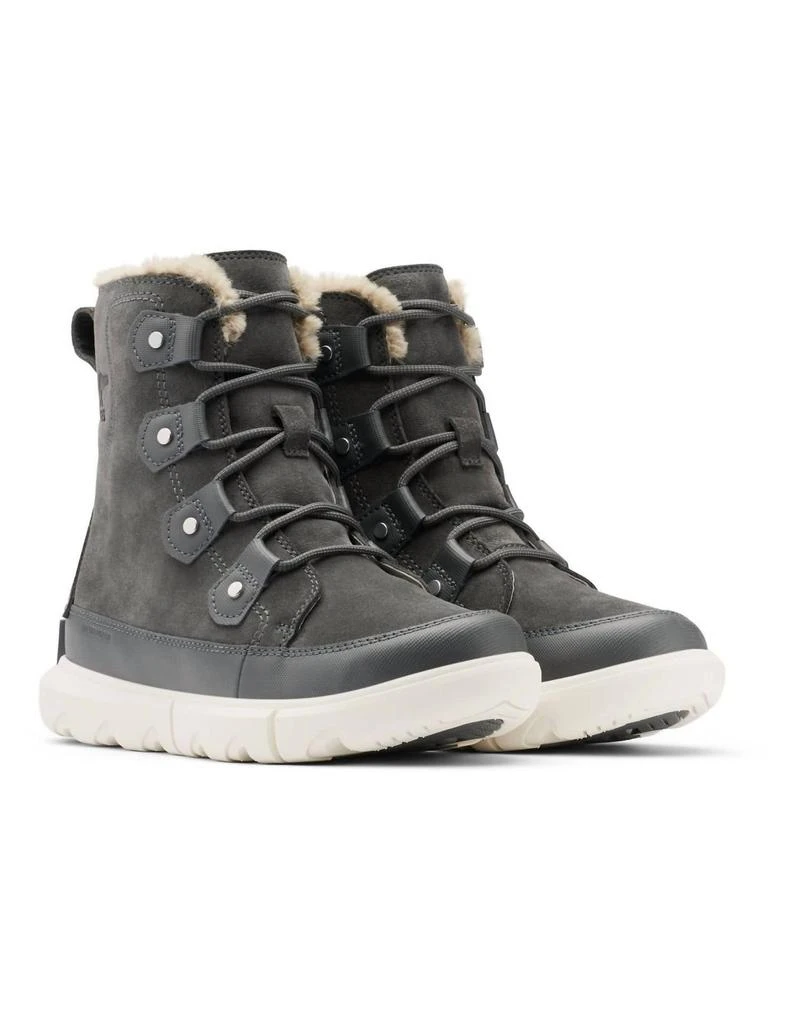 商品SOREL|Women’S Explorer Ii Joan Faux Fur Wp Winter Boots In Grill/fawn,价格¥676,第1张图片