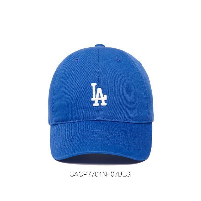 韩国直邮MLB男女情侣款小标软顶鸭舌棒球帽LA蓝色运动遮阳百搭潮商品第1张图片规格展示