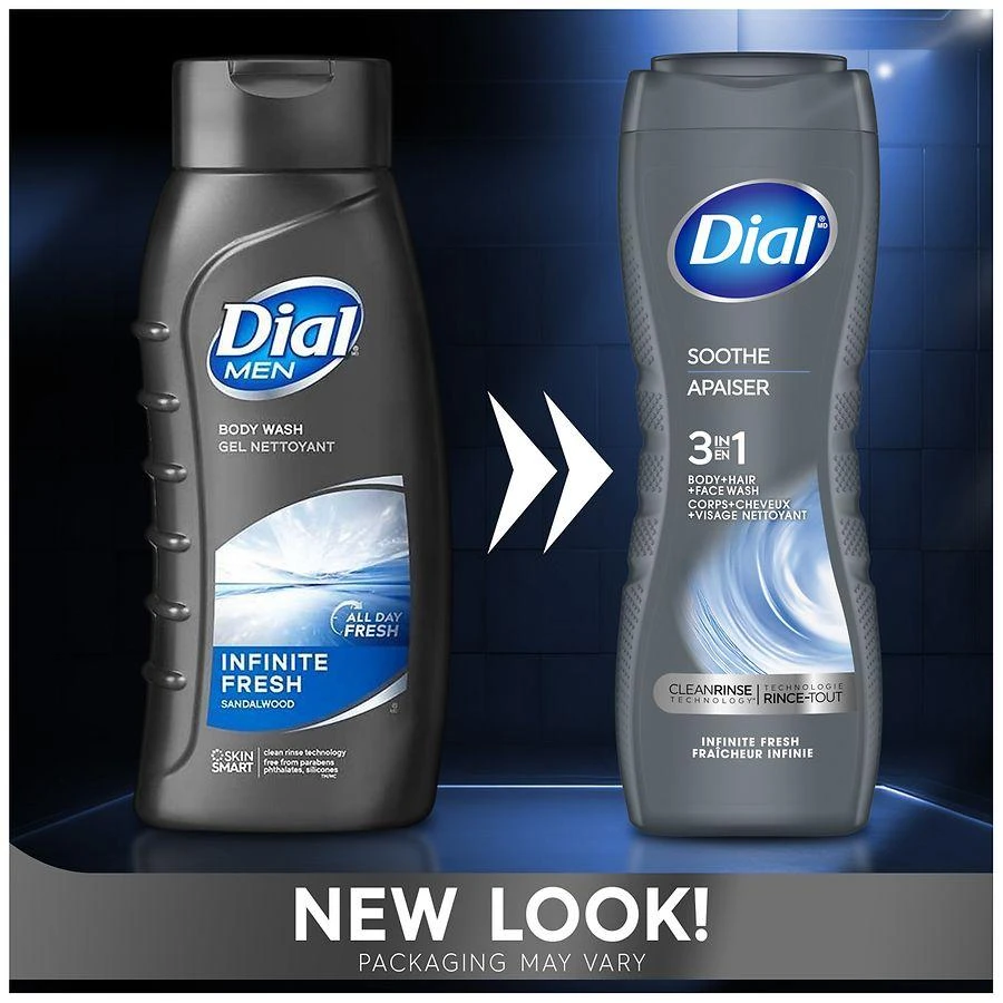 商品Dial|Men 3 in 1 Body Wash Soothe,价格¥46,第3张图片详细描述