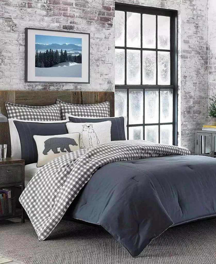商品Eddie Bauer|Kingston Cotton Reversible 2 Piece Comforter Set,价格¥1119,第1张图片