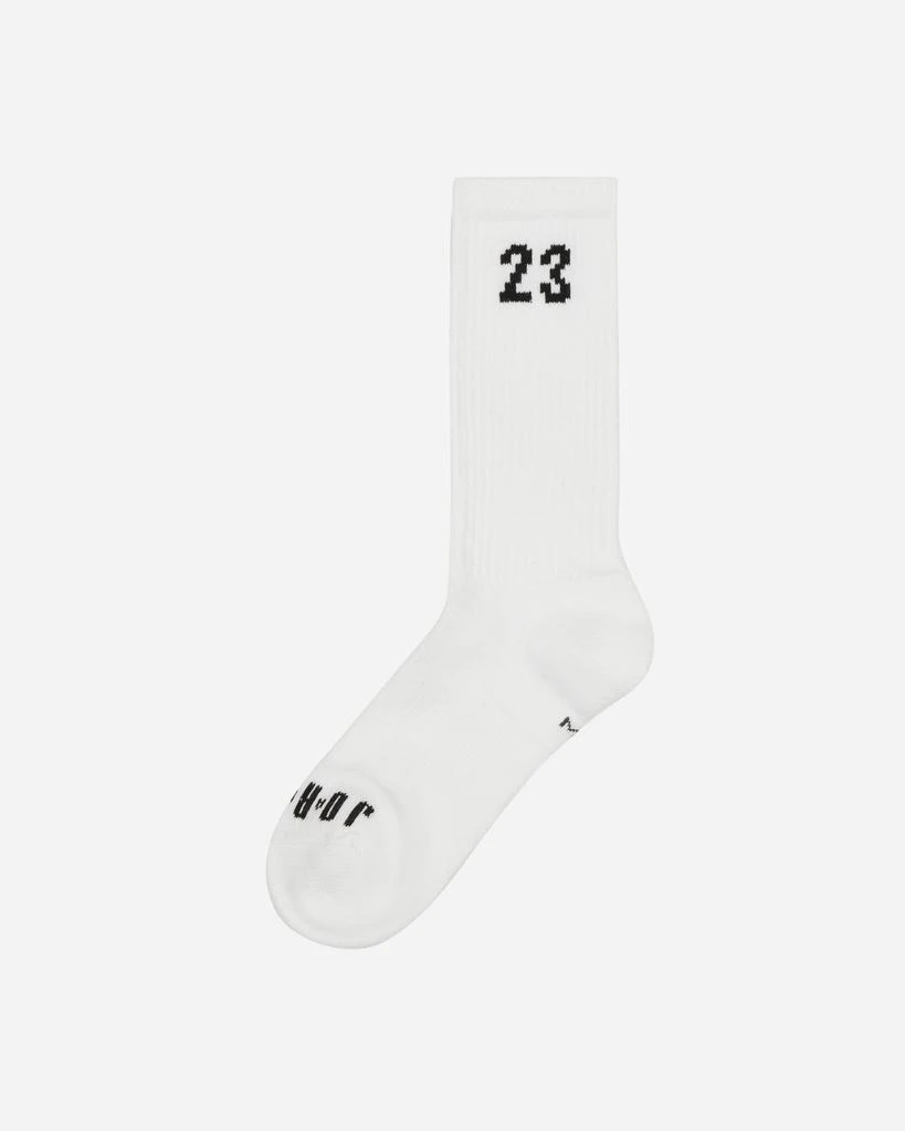 商品Jordan|3 Pack Essential Crew Socks White,价格¥76,第3张图片详细描述