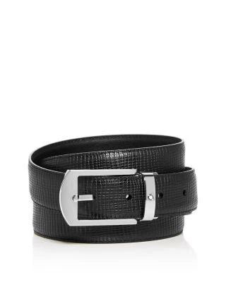 商品MontBlanc|Men's Contemporary Reversible Leather Belt,价格¥2095,第1张图片详细描述