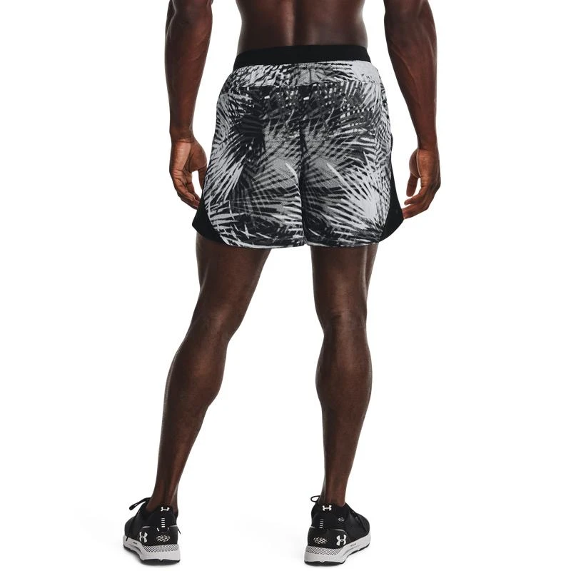 商品Under Armour|Under Armour 5" Printed Launch Stretch Woven Run Short - Men's,价格¥296,第2张图片详细描述