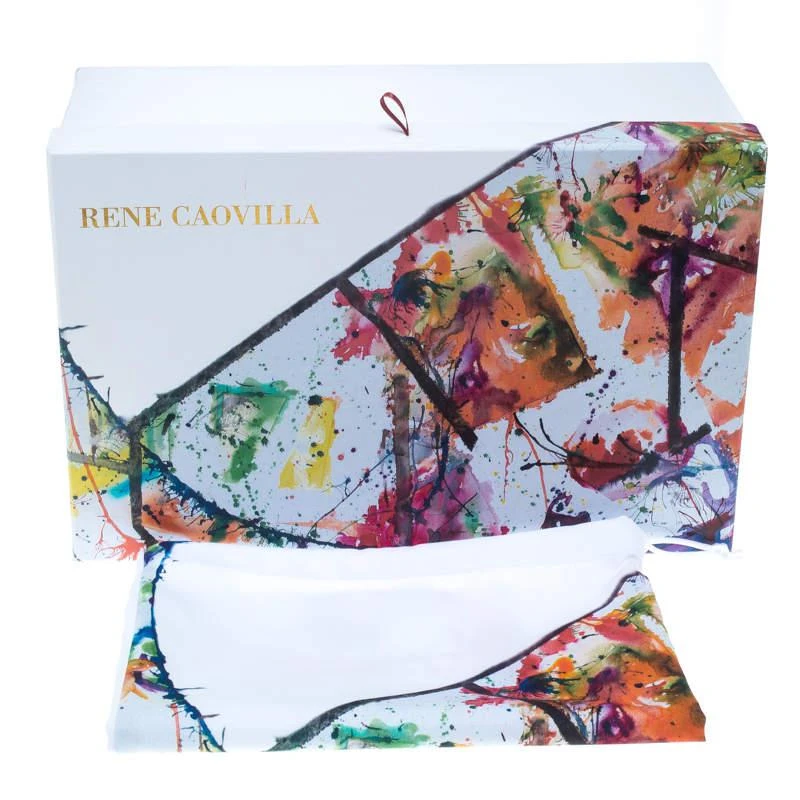 商品Rene Caovilla|Mahaweb Abstract Design Limited Edition Shoe Box & Dust Bag for Rene Caovilla,价格¥720,第1张图片
