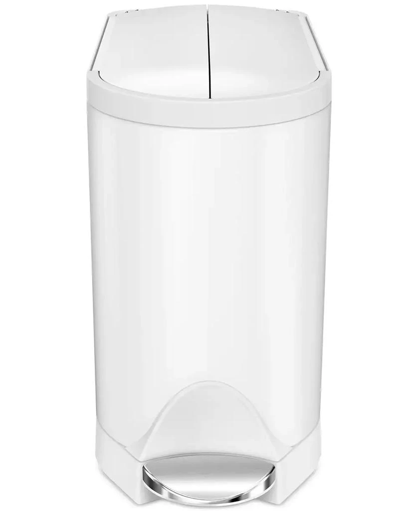 商品simplehuman|10L Butterfly Step Can,价格¥519,第1张图片