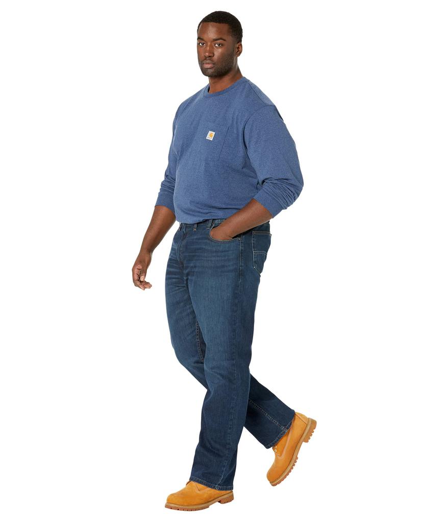 Big & Tall Rugged Flex® Relaxed Straight Jeans商品第4张图片规格展示