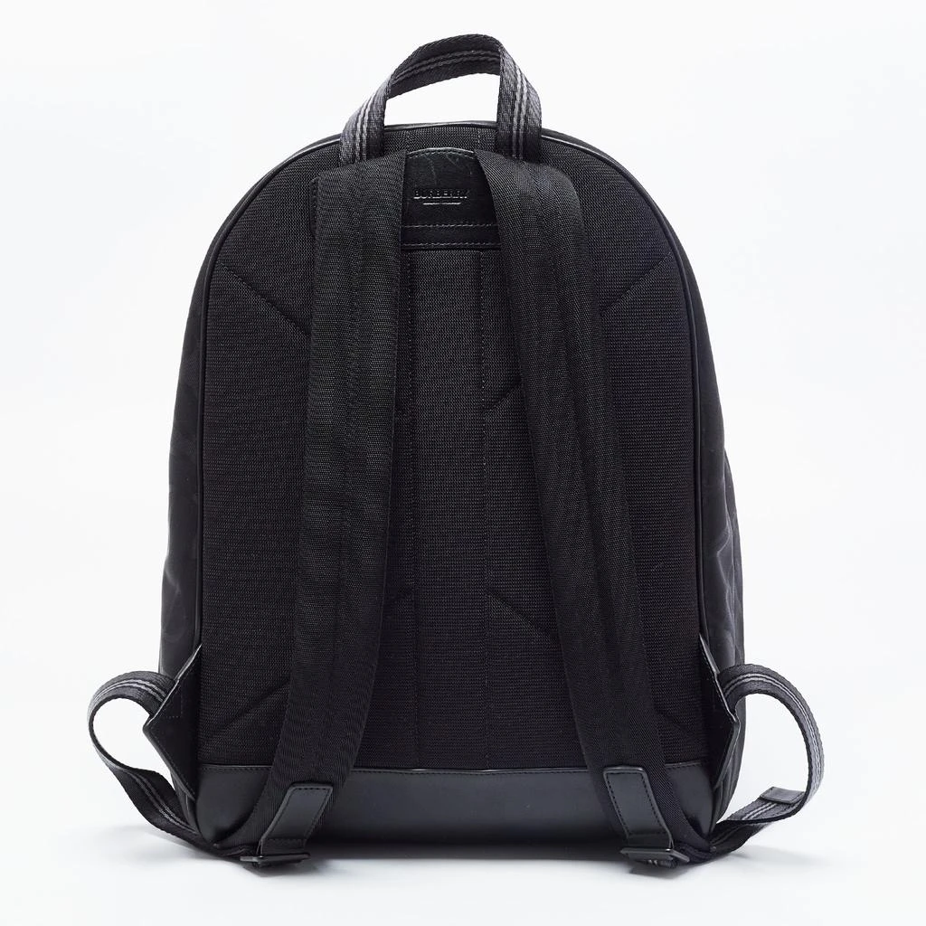 商品[二手商品] Burberry|Burberry Black Jacquard Monogram Jett Backpack Bag,价格¥6854,第4张图片详细描述