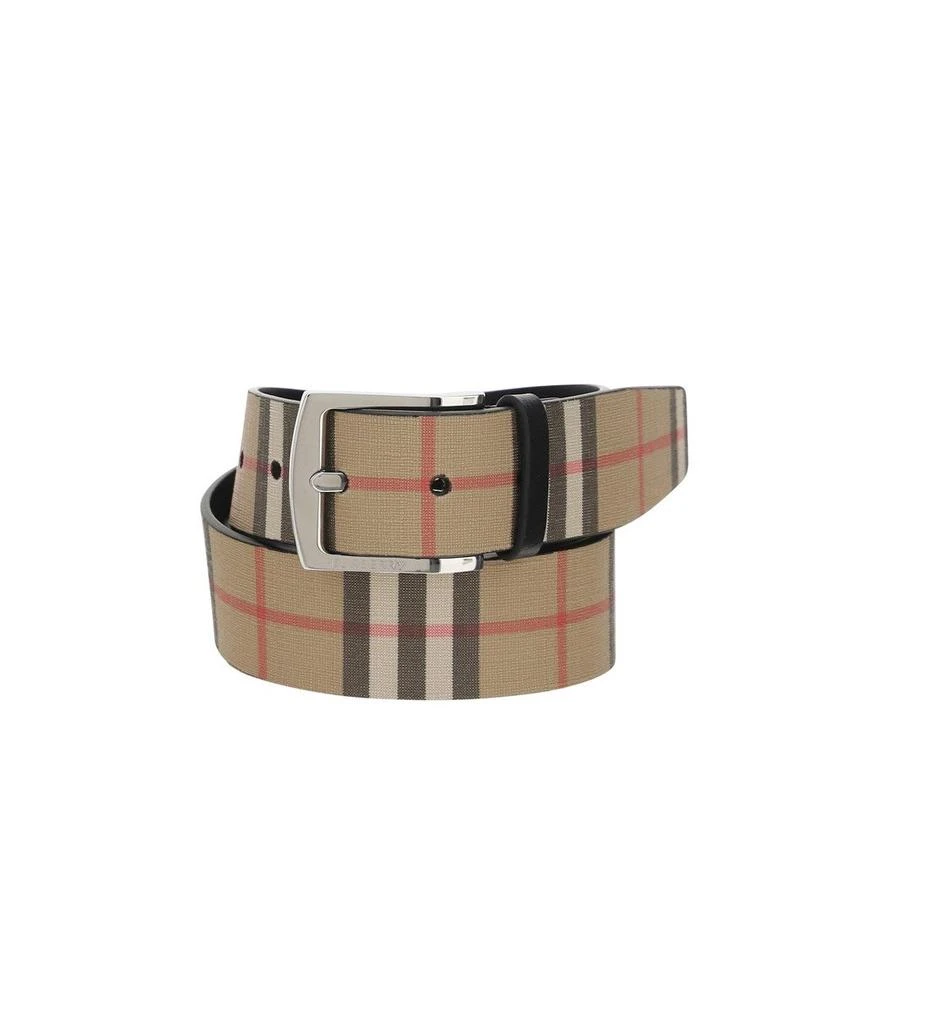 商品Burberry|Burberry Checked Buckle Belt,价格¥1551,第2张图片详细描述
