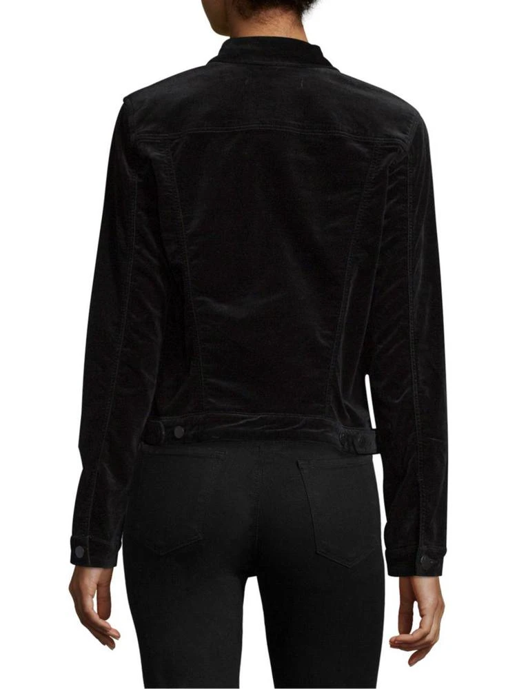 商品J Brand|Velvet Slim Cotton Cropped Jacket,价格¥1218,第2张图片详细描述