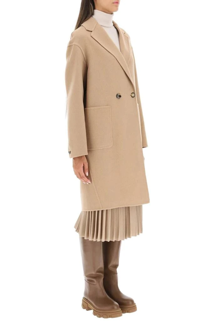 商品AGNONA|Double-breasted Cashmere Coat,价格¥26142,第3张图片详细描述