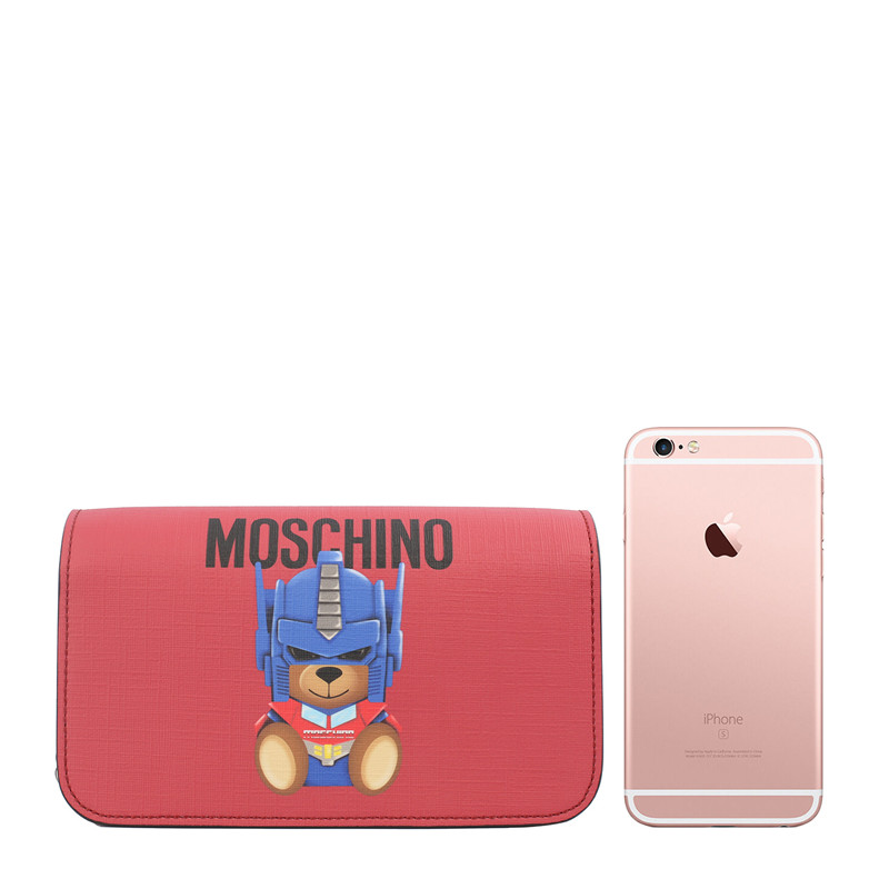 Moschino 莫斯奇诺 女士机器人图案链条包 7A8136-8210-1115商品第4张图片规格展示