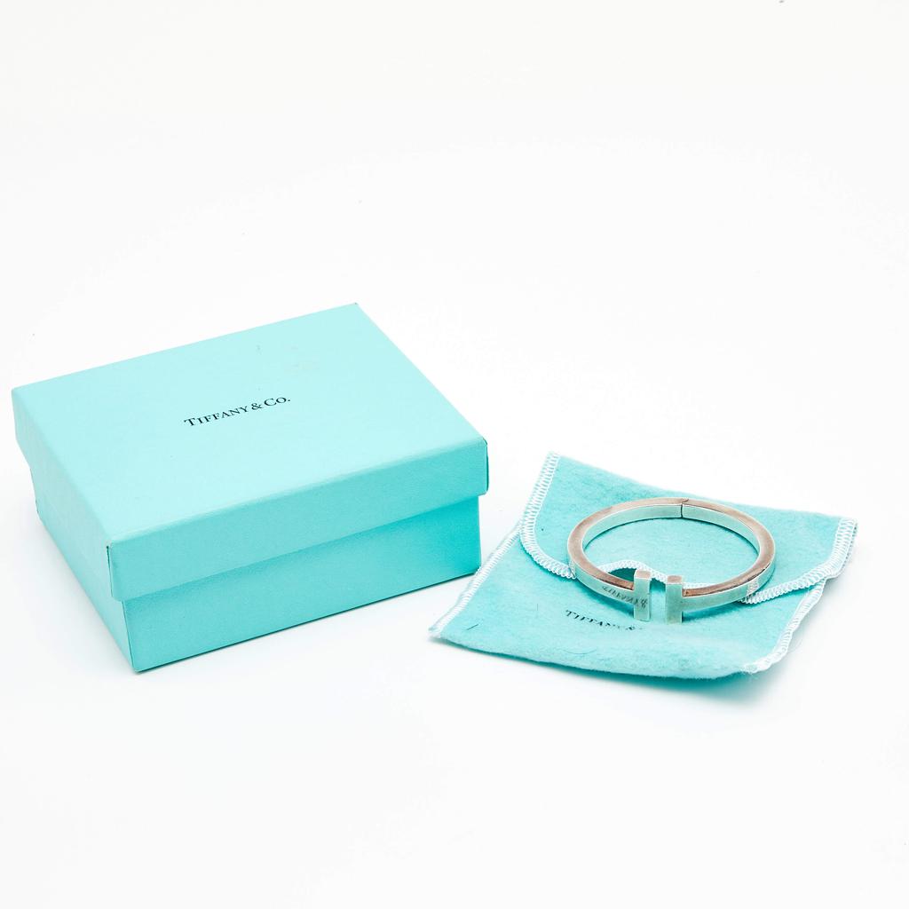 Tiffany & Co. T Square Sterling Silver Bracelet商品第6张图片规格展示
