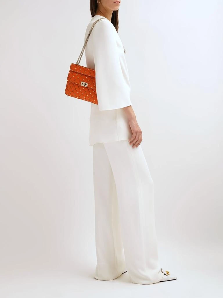 商品Valentino|Small Spike Leather Shoulder Bag,价格¥14429,第1张图片详细描述