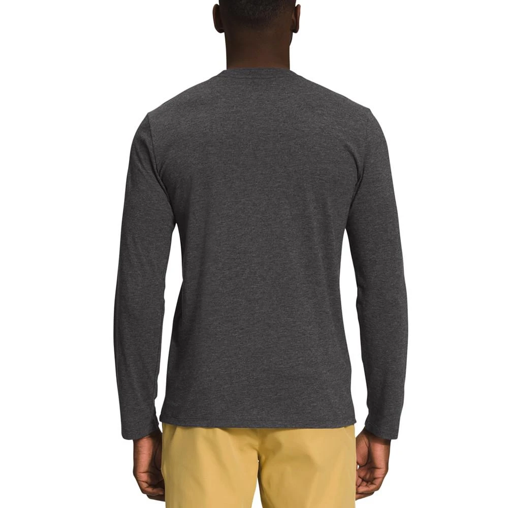 商品The North Face|Men's Long Sleeve Tri-Blend Logo Marks T-shirt,价格¥211,第3张图片详细描述