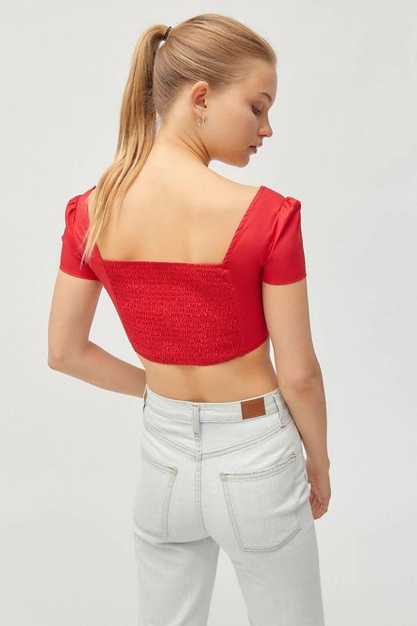 商品I.AM.GIA|I.AM.GIA Ankaa Square Neck Cropped Top,价格¥74,第2张图片详细描述