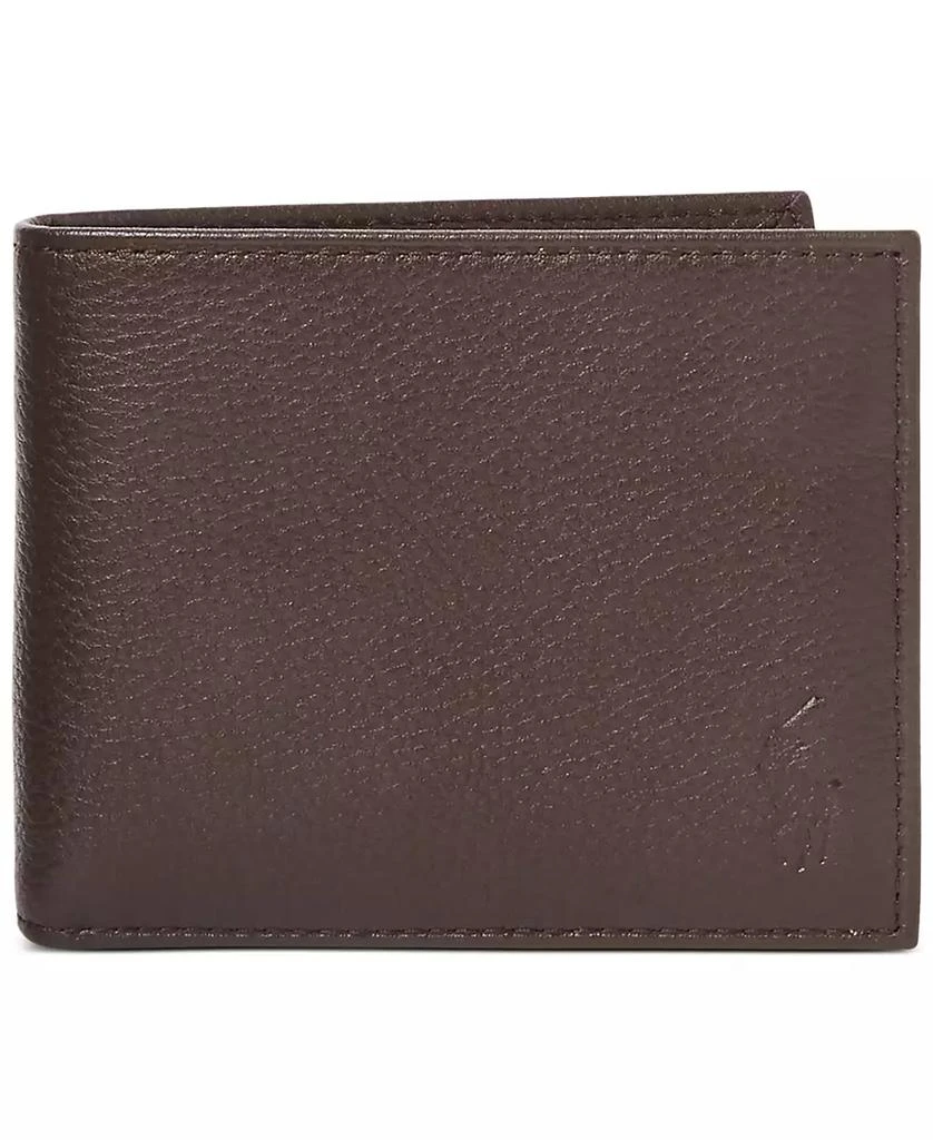 商品Ralph Lauren|Men's Pebbled Leather Passcase,价格¥742,第1张图片