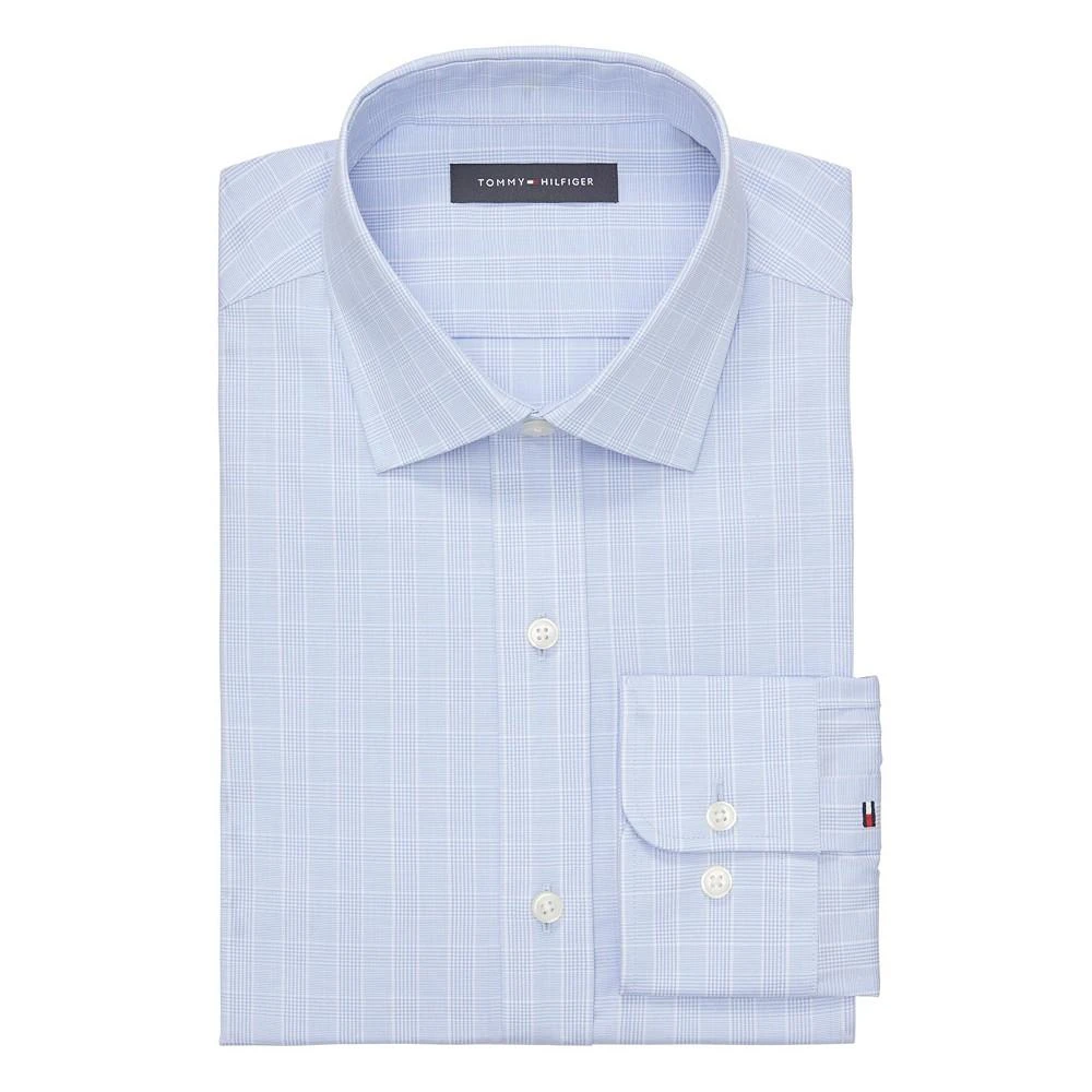 商品Tommy Hilfiger|Men's TH Flex Essentials Wrinkle Free Stretch Dress Shirt,价格¥665,第1张图片