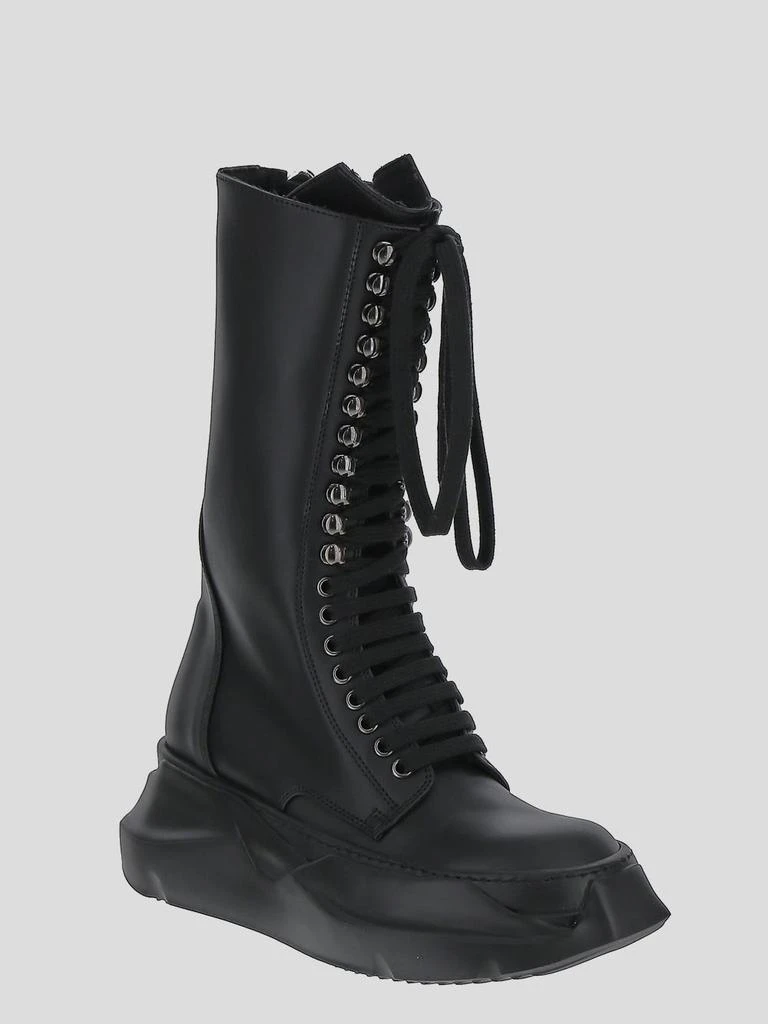 商品Rick Owens|Rick Owens DRKSHDW Lace-Up Round Toe Ankle Boots,价格¥3195,第2张图片详细描述