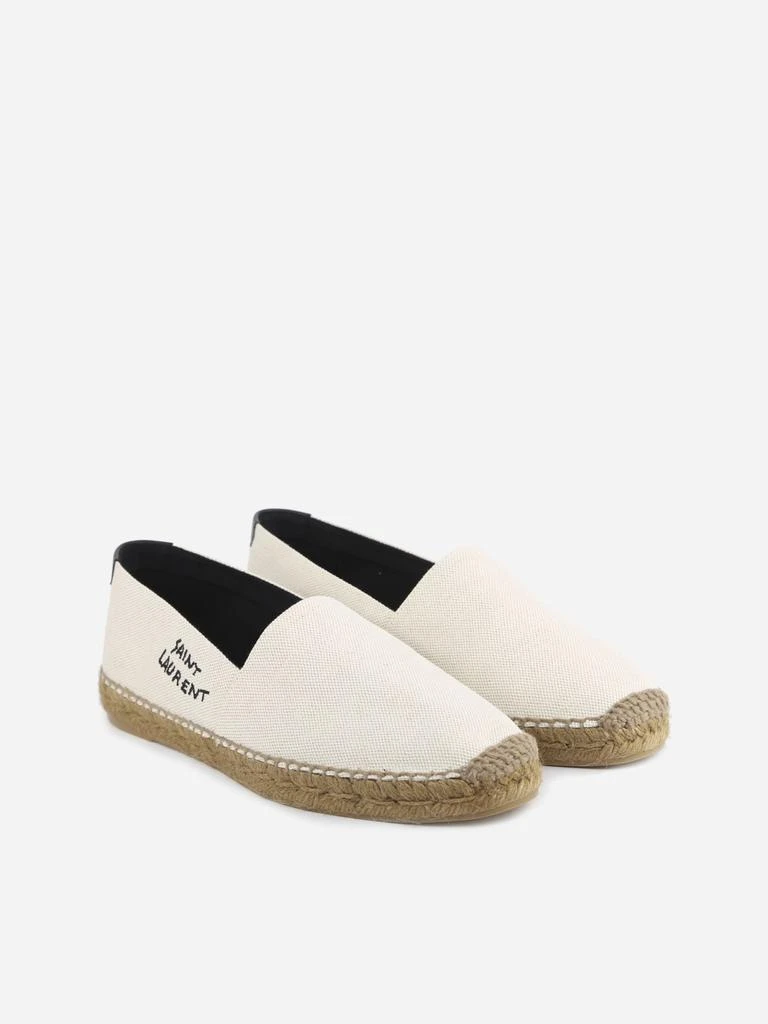 商品Yves Saint Laurent|Canvas Espadrilles With Embroidery,价格¥3810,第2张图片详细描述