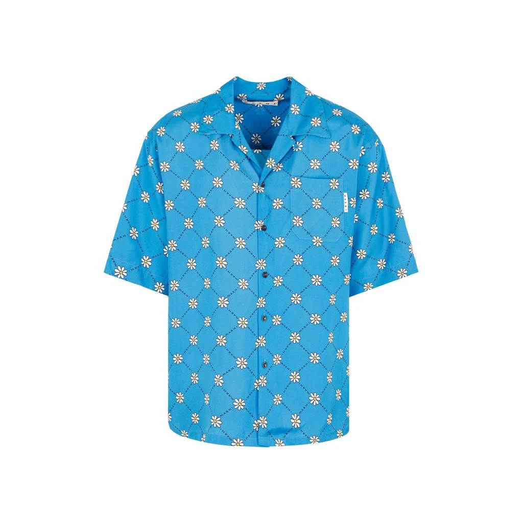 商品Marni|Marni Marnigram Print Bowling Shirt,价格¥3212,第1张图片