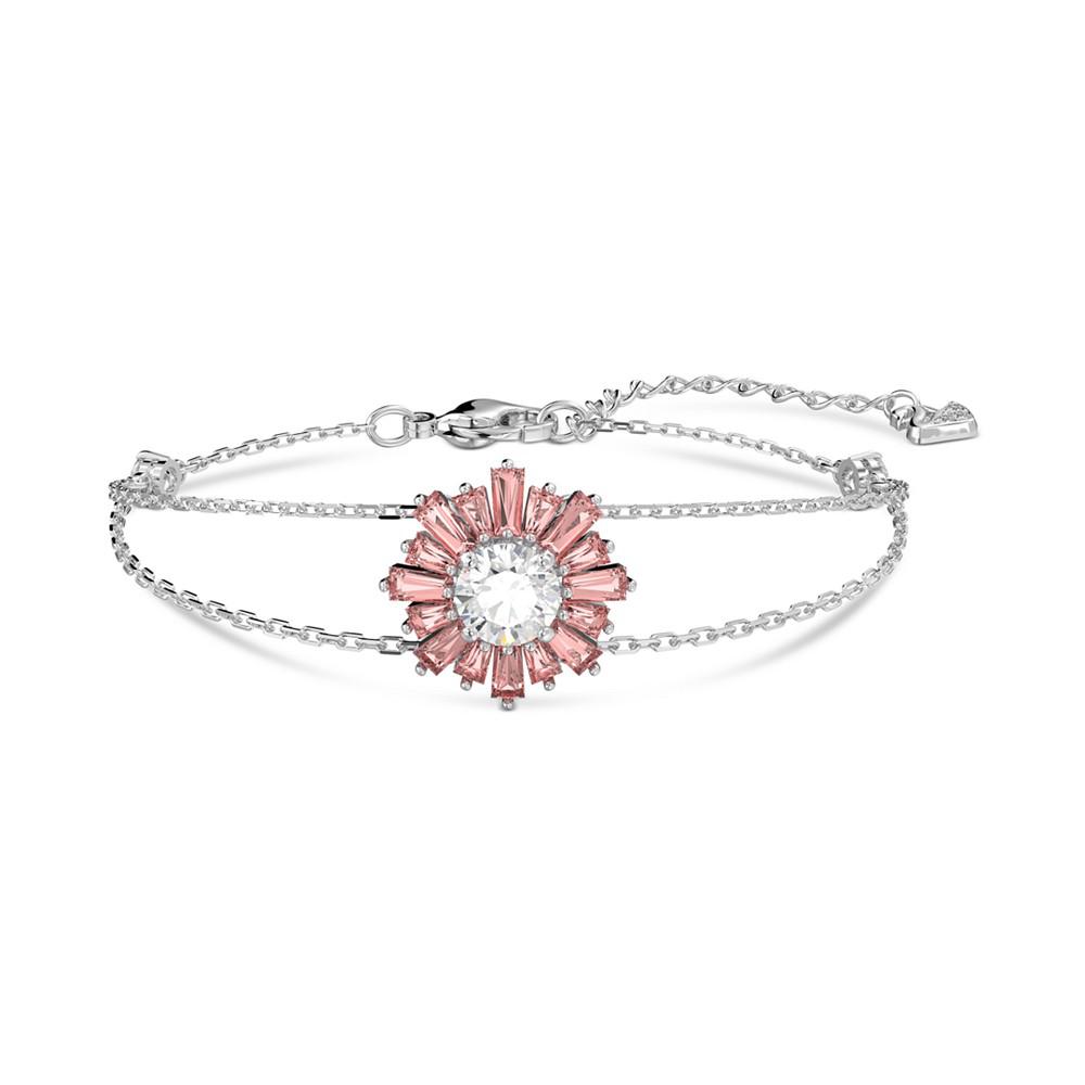 Silver-Tone Crystal Sunshine Bracelet商品第1张图片规格展示