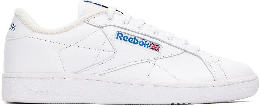 商品Reebok|White Club C Grounds Sneakers,价格¥267,第1张图片