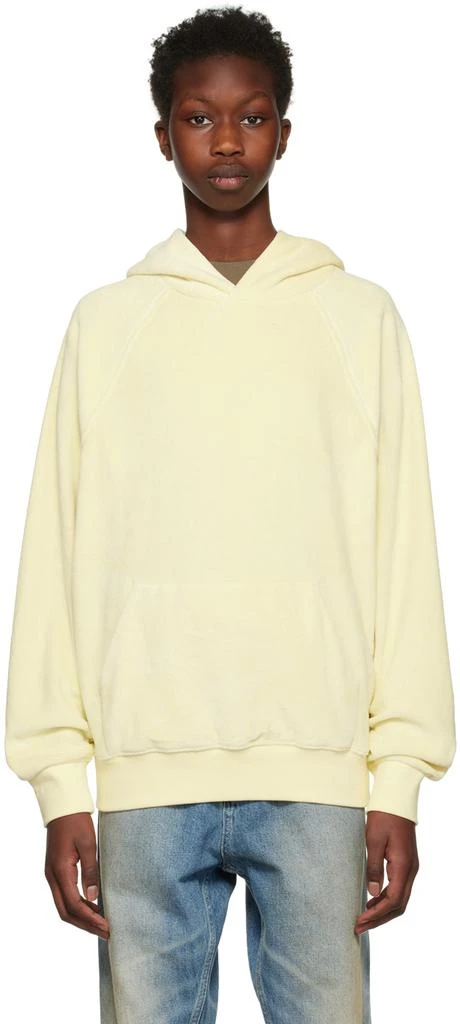 商品Essentials|Yellow Raglan Hoodie,价格¥237,第1张图片