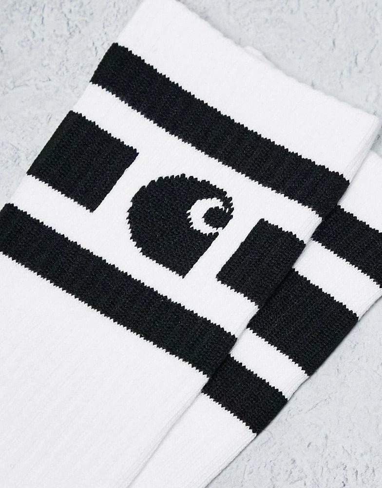 商品Carhartt WIP|Carhartt WIP coast socks in white,价格¥189,第2张图片详细描述