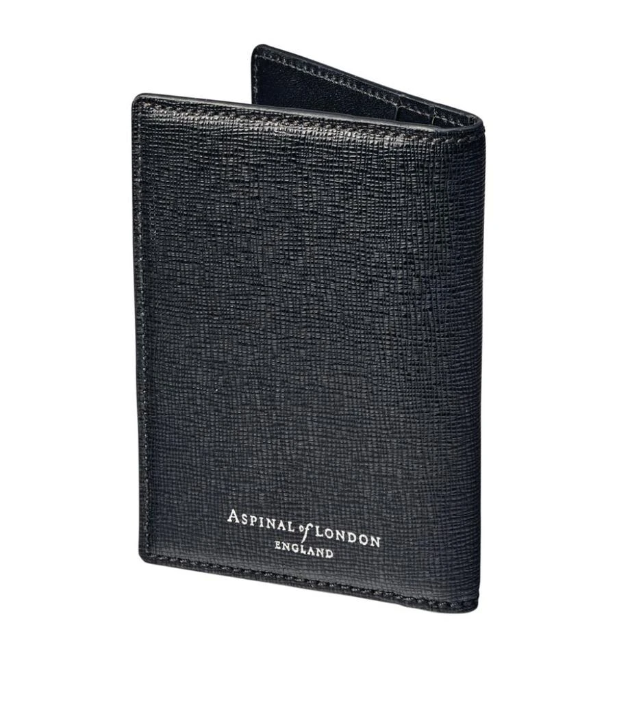 商品Aspinal of London|Grained Leather Credit Card Case,价格¥921,第1张图片