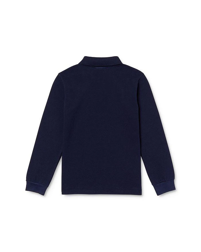 商品Lacoste|Boys' Classic Piqué Long-Sleeve Polo - Little Kid, Big Kid,价格¥410,第2张图片详细描述