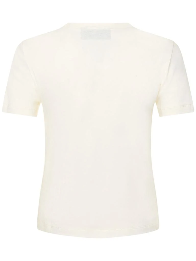 商品Gucci|Cotton Jersey T-shirt W/ Embroidery,价格¥4234,第4张图片详细描述