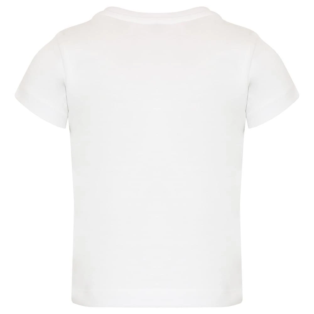 商品Patachou|Baby White & Blue Elephant T Shirt,价格¥110,第2张图片详细描述