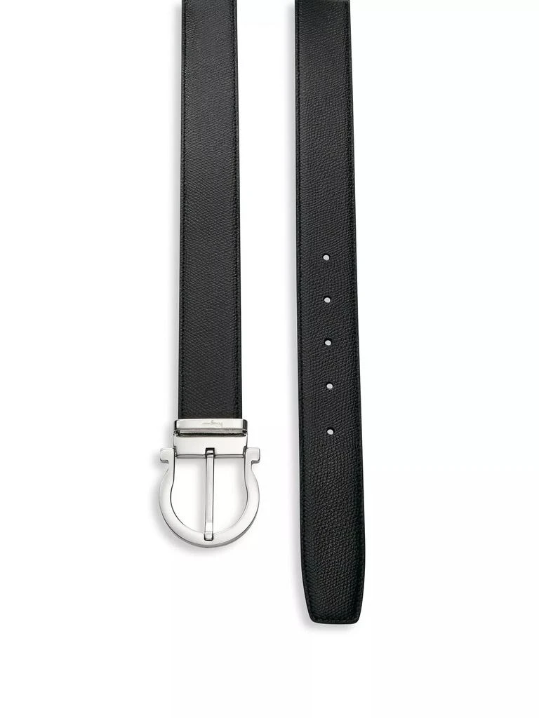 商品Salvatore Ferragamo|Gancio Buckle Adjustable Cut-to-Size Reversible Belt,价格¥3731,第3张图片详细描述