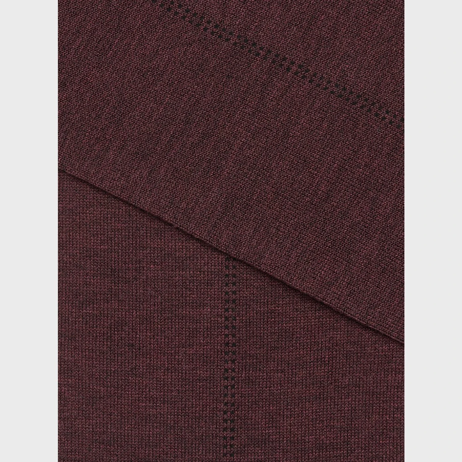 包邮包税【预售7天发货】 ZEGNA杰尼亚 23秋冬 男士 袜子 BURGUNDY LYOCELL BLEND BAGUETTE MID CALF SOCKS N5V40-571-602 商品