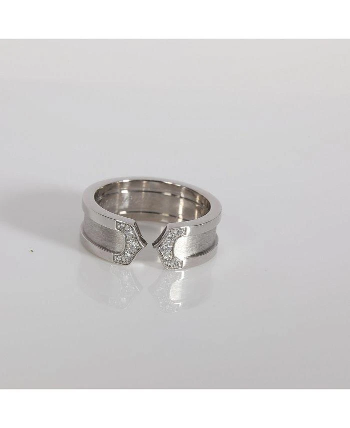 商品Cartier|C de Cartier 18K White Gold Ring,价格¥10897,第3张图片详细描述