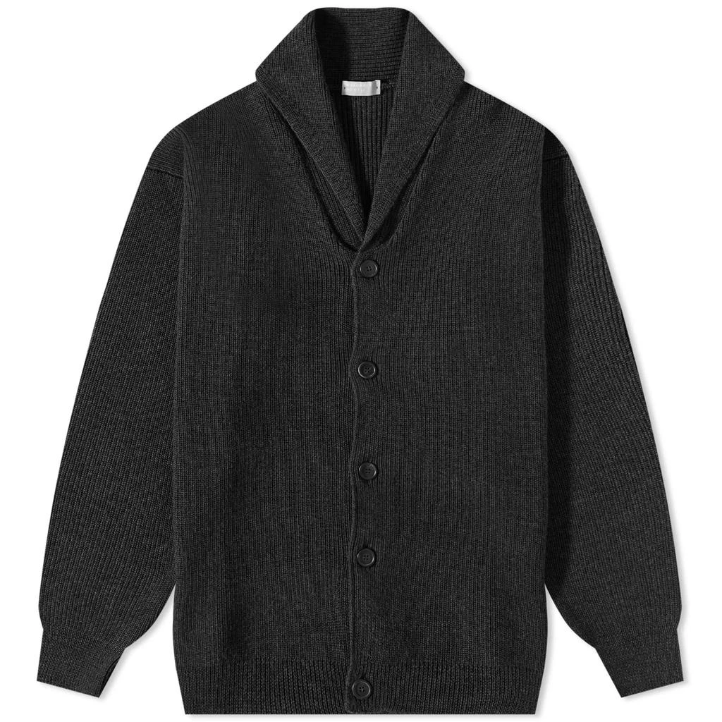 商品Margaret Howell|Margaret Howell Shawl Collar Rib Cardigan,价格¥3067,第1张图片