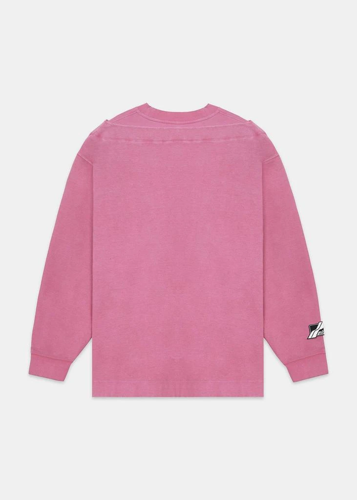 商品We11done|WE11DONE Pink Oversized Boat Neck T-Shirt,价格¥3912,第2张图片详细描述